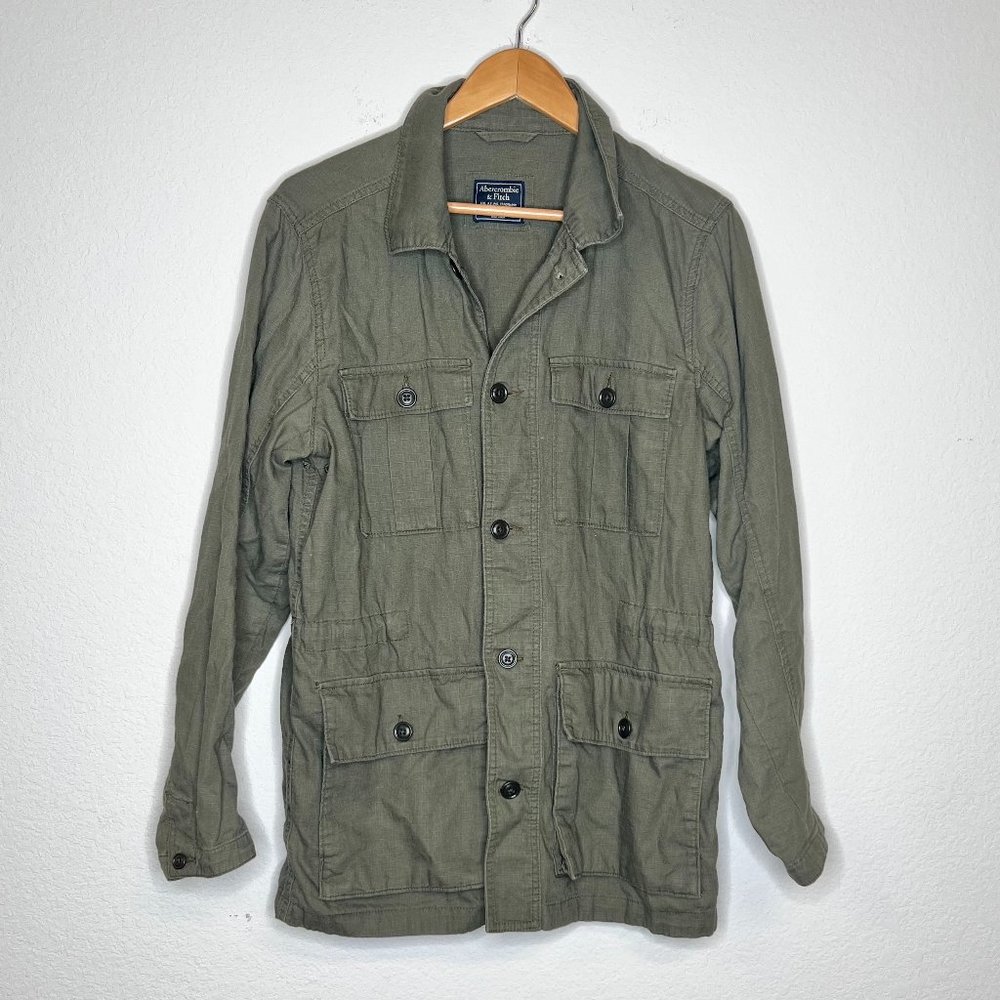 ABERCROMBIE & FITCH Women's Utility Jacket Shacket